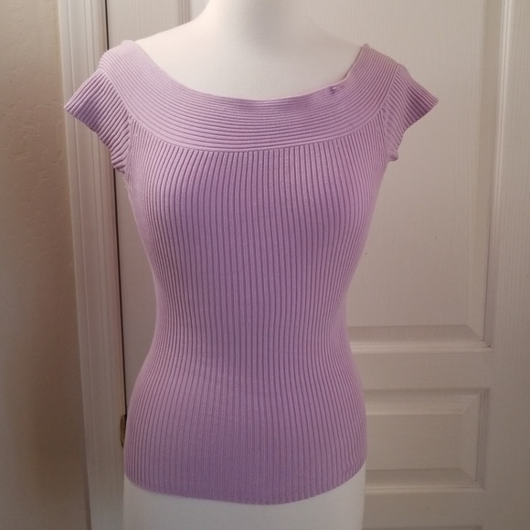 INC Silk Lavender Top - Picture 2 of 5